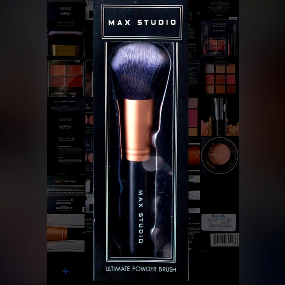 MAX STUDIO "ULTIMATE POWDER BRUSH" NEW BRONZER SOFT - Picture 3 of 6